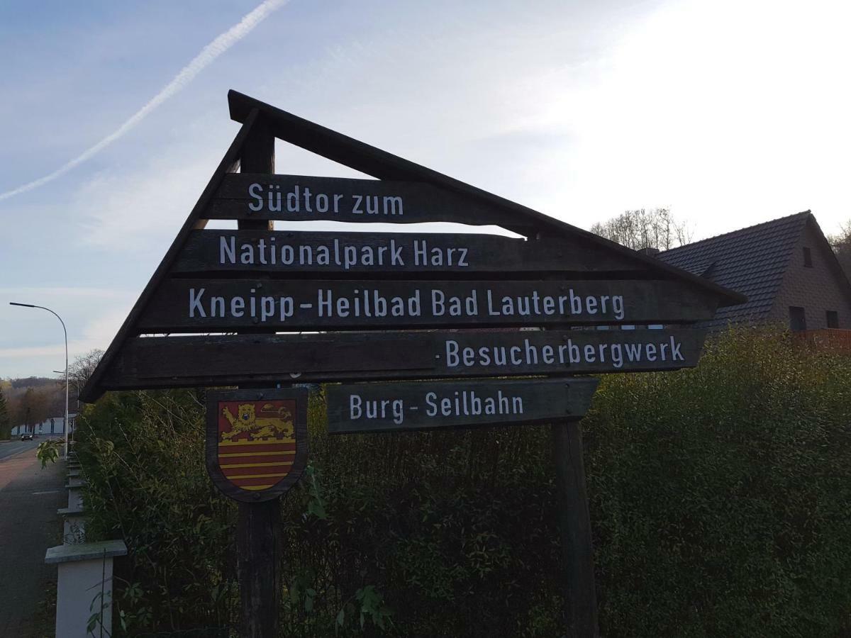 Ferienwohnung "Hagebutze" Mit Sauna Und Schwimmbad Bad Lauterberg Exterior photo